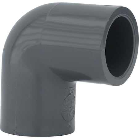 Charlotte Pipe And Foundry 3/4 In. Slip x Slip Schedule 80 90 Deg. PVC Elbow 1/4 Bend PVC 08300  1200HA